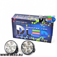 ДХО Дневные ходовые огни 24В DLed DRL-158 SMD5050 2x3W (2шт.)